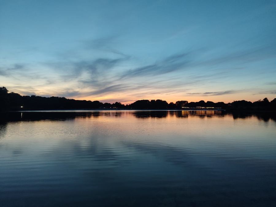 Abendstimmung am See